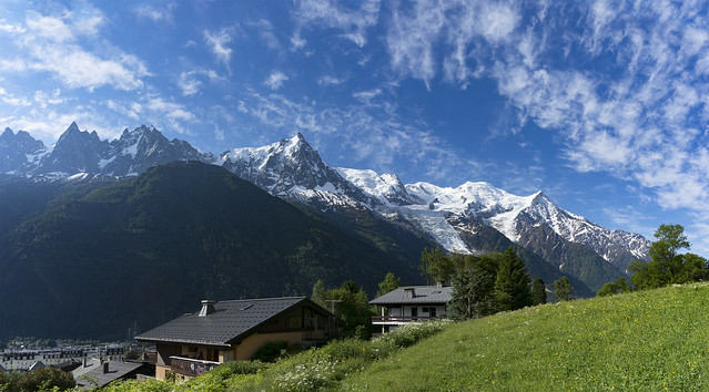 Matin de printemps à Chamonix Mont-Blanc !