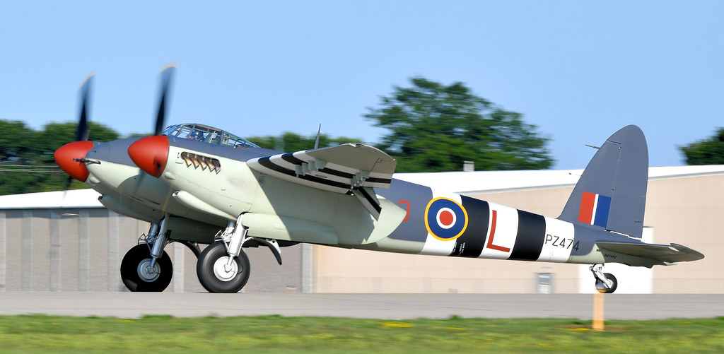De Havilland Mosquito DH.98 FB MkVI PZ474 NZ2384 ZK-BCV N9099F ZK-BCV