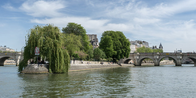 Paris - La Seine en bateau-mouche -