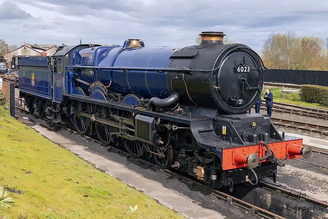 GWR 6000 Class 6023 'King Edward II' @ Didcot Railway Centre -7146