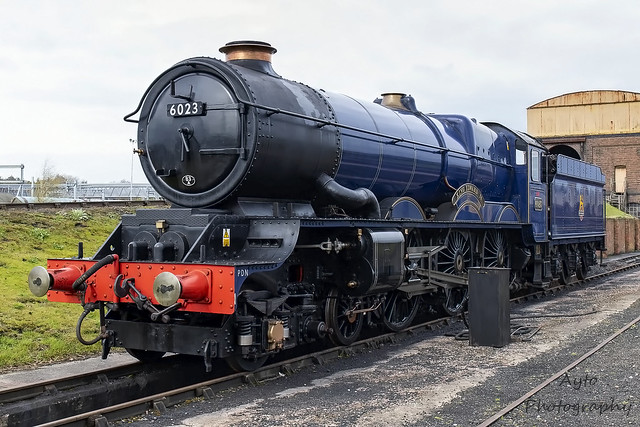 GWR 6000 Class 6023 'King Edward II' @ Didcot Railway Centre -7007