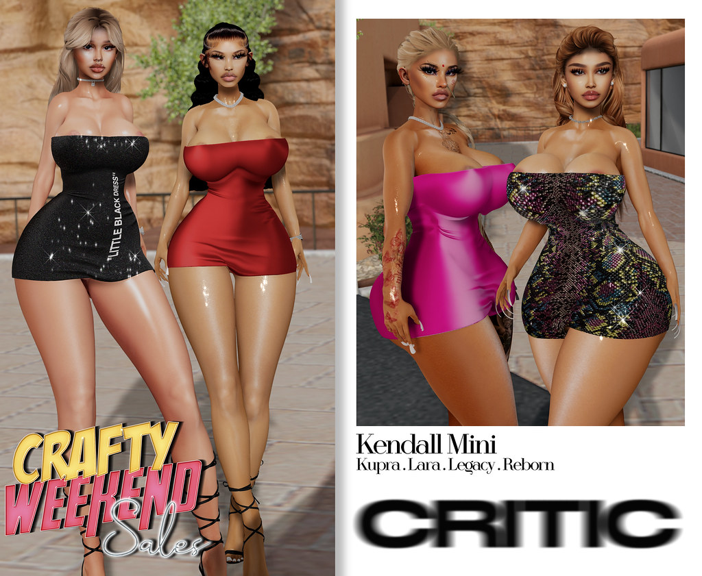 CRITIC x Crafty Weekend Sales