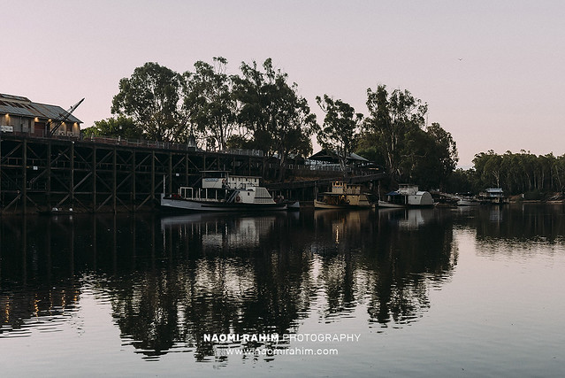 Port of Echuca, Murray River, Australia