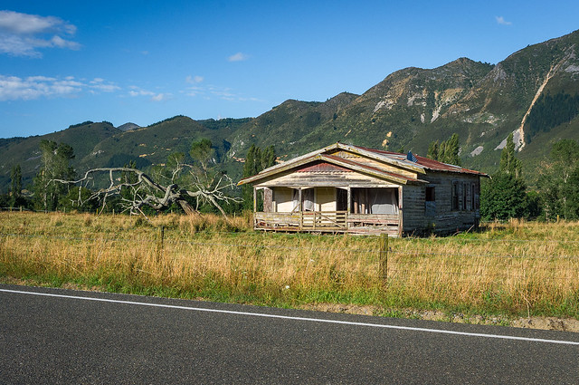 Old house, Uruwhenua, New Zealand