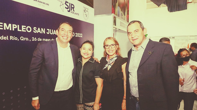 Realizan 2ª Feria Estatal de Empleo en San Juan del Río