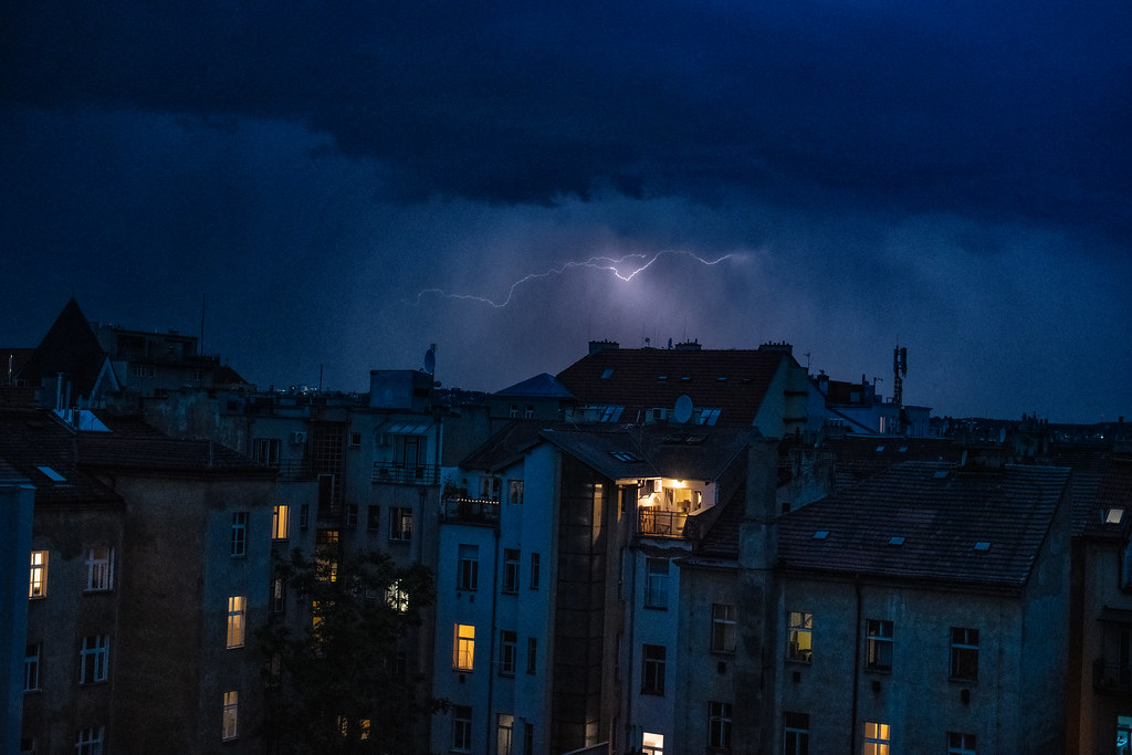 Storm in Prague