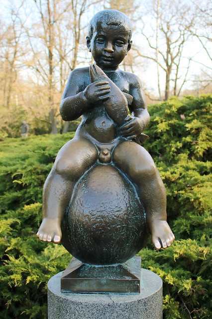 Františkovy Lázně - Franzensbad: František - Franzl-Statue