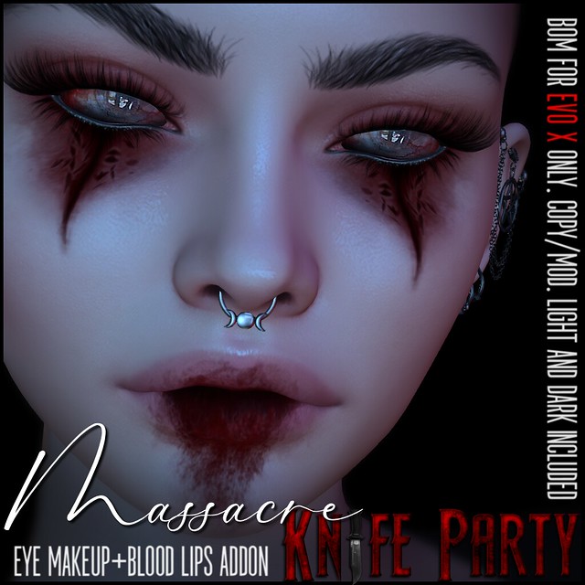 Knife Party - Massacre Makeup Set