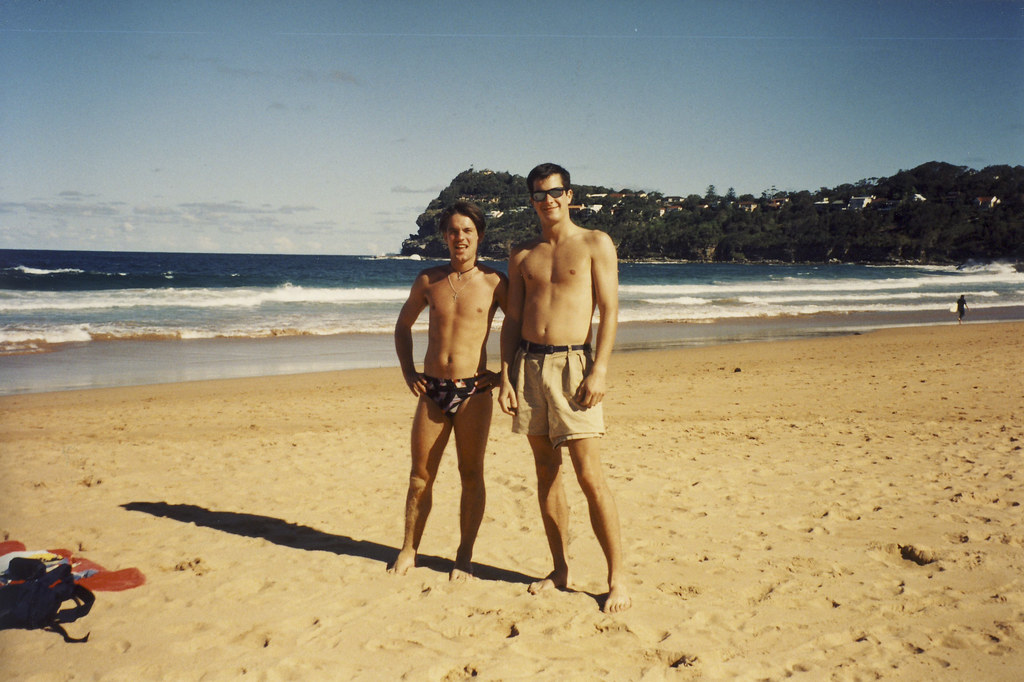 05 - Me and Owen at Whale Beach 1