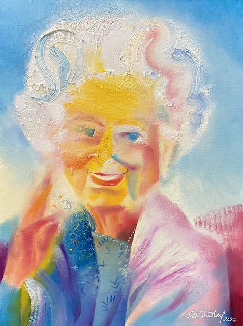 Queen Elizabeth II - Platinum Jubilee Tribute. May 2022 by Stephen B. Whatley