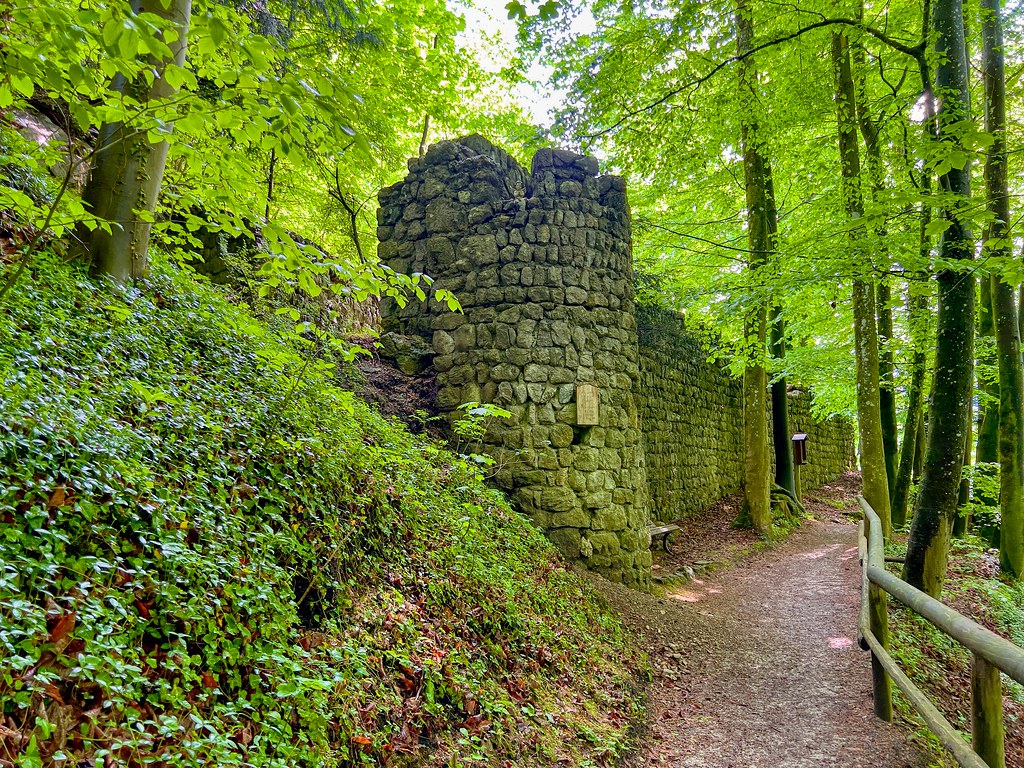 Ruins of castle Thierberg in Tyrol, Austria