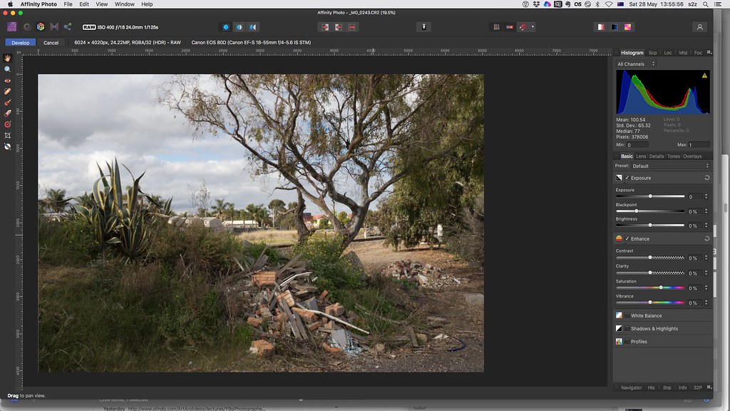 Affinty Photo, is a powerfult digital editing tool with a similar feature set to Adobe's Photoshop with out the ongoing lease cost