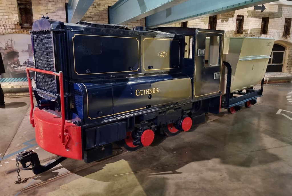 Planet Diesel Loco No.47 at the Guinness Storehouse