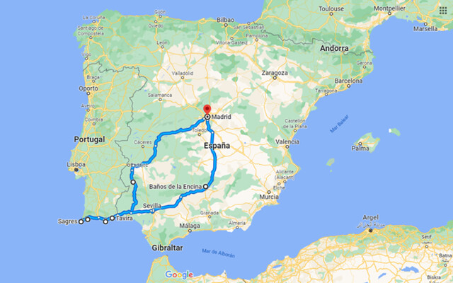 Una semana de mayo por el Algarve (Portugal) en nuestro coche. - Blogs de Portugal - Preparativos e itinerario para una semana en el Algarve. (5)