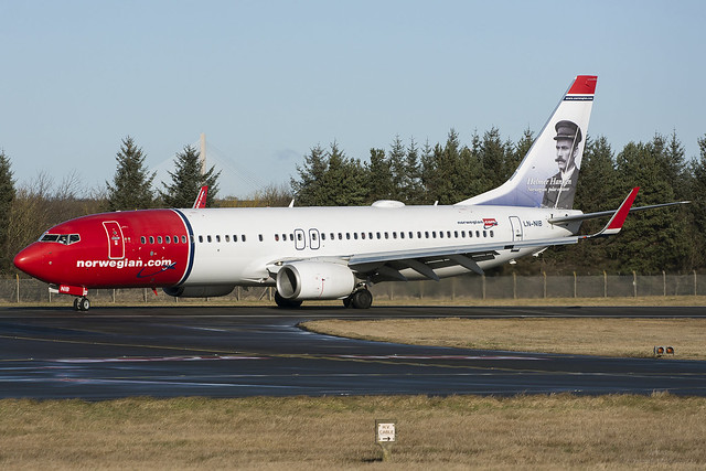 LN-NIB Norwegian Air Shuttle - Boeing 737-8JP