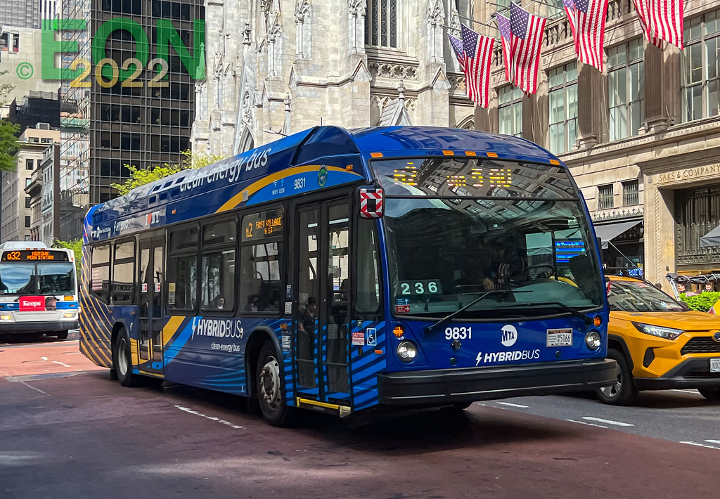 MTA New York City Transit: 2021 Nova Bus LFS HEV #9831