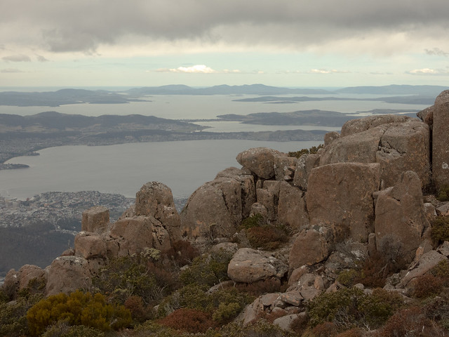View from top of Mount Wellington (3) | Hobart, Tasmania, Australia