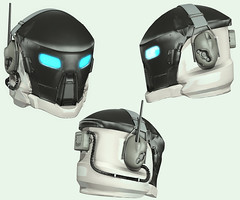 Mesh Futuristic Cyber Helmet