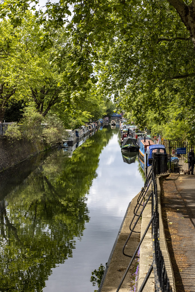 Blomfield Road Moorings, Regent's Canal, London