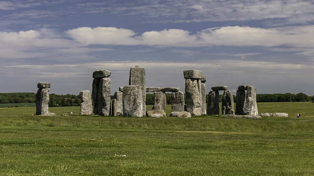 Stonehenge panorama, Wiltshire, UK