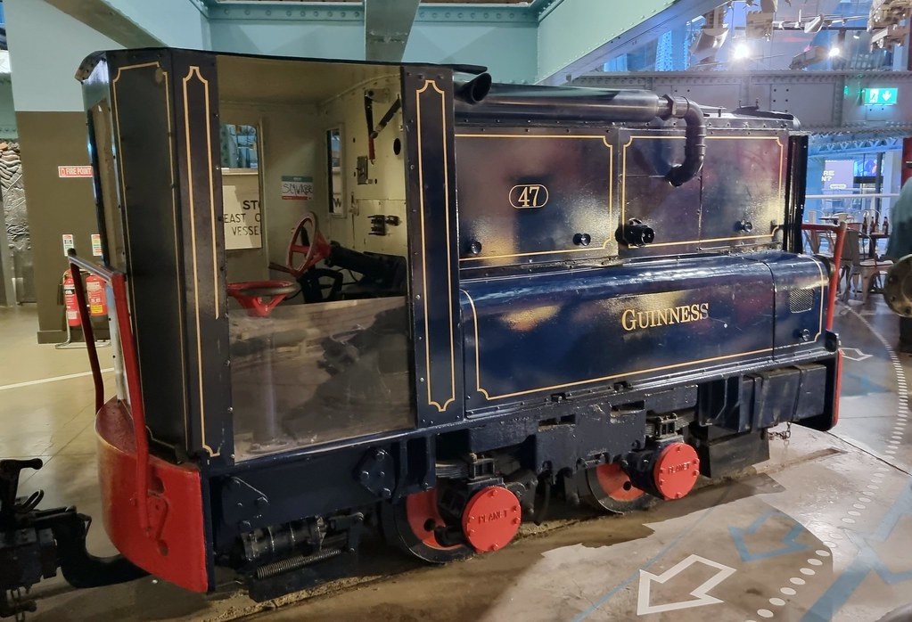Planet Diesel Loco No.47 at the Guinness Storehouse