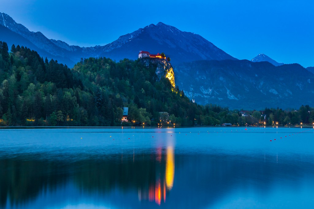 A Glimpse of the Blejski Grad/Bled Castle at the Beginning… | Flickr