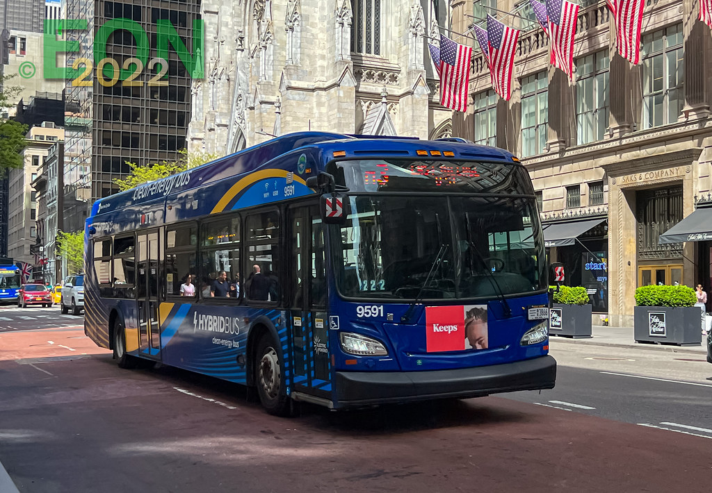 MTA New York City Transit: 2021 New Flyer XDE40 #9591
