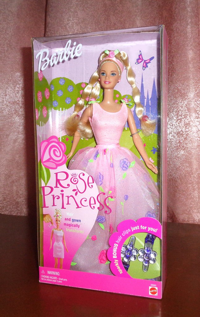 2001 Rose Princess Barbie (2)