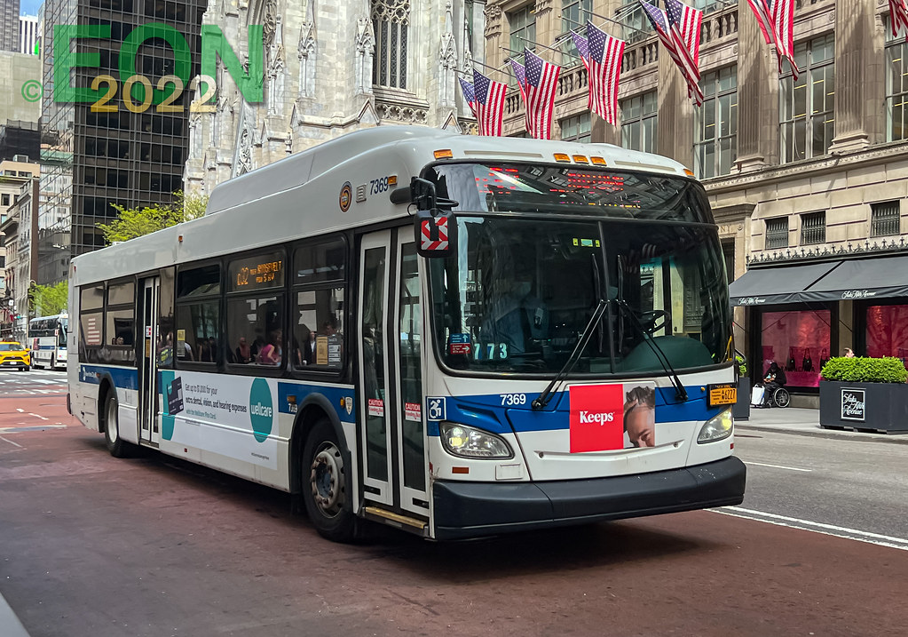 MTA New York City Transit: 2015 New Flyer XD40 #7369