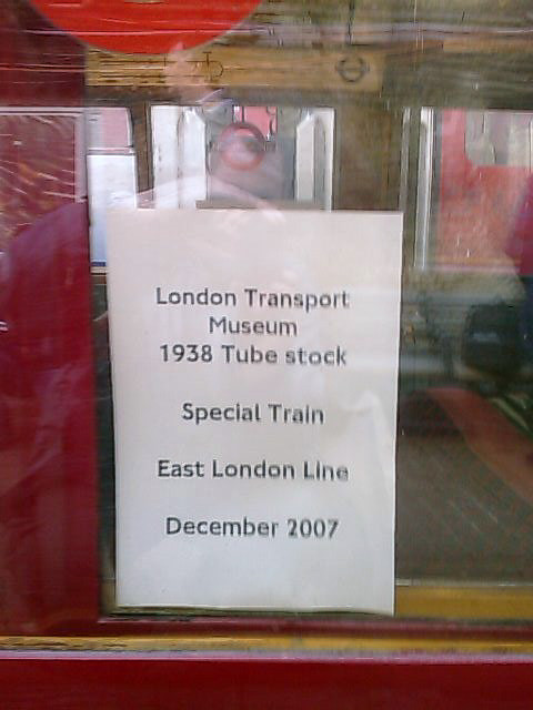 East London Line Farewell Railtour
