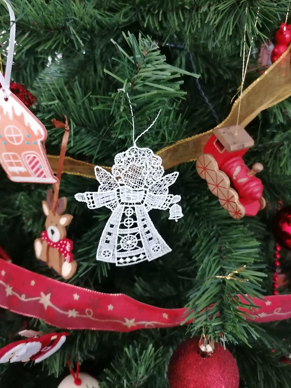 Decoración para el árbol de navidad | Encaje de Brujas