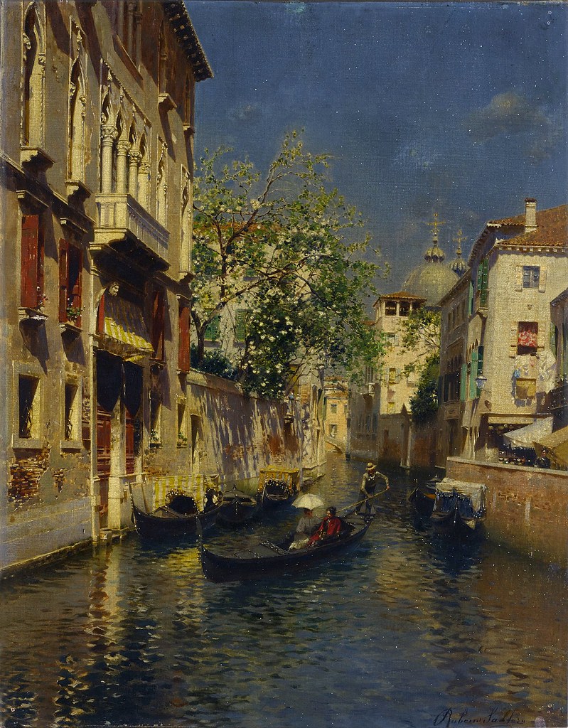Rubens Santoro «Venetian Canal»