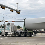TX_Goliad_3562 Goliad, Texas, wind turbine turning downtown corner, September 2021