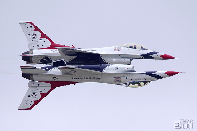 USAF Thunderbirds at RIAT 2017