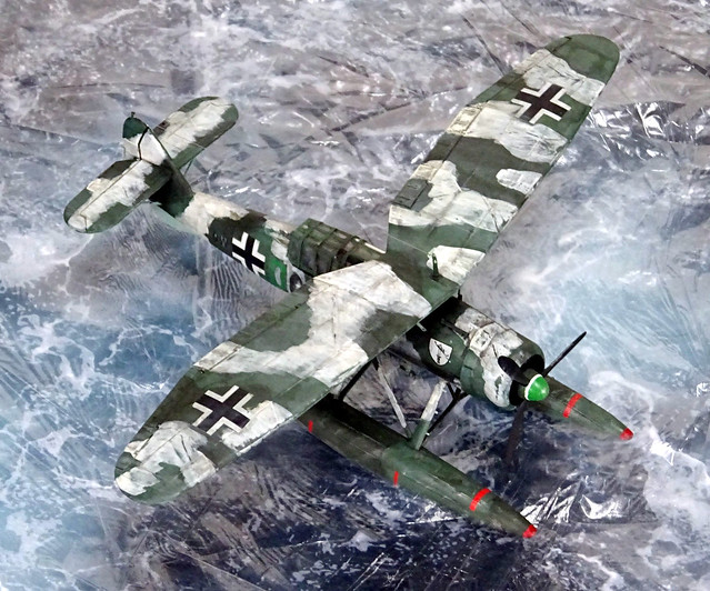 1:72 Henschel Hs 126 C-2, ‘F6+DC’ of the Stabschwarm II./AufklGr 122; Petsamo Airfield (Tampere/Finland), February 1943 (What-if/modified Italeri kit)