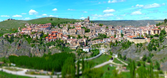 Sepúlveda (Segovia, Castilla y León, Sp) –  Vista