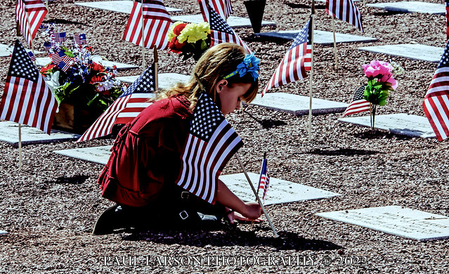 Memorial Day: Arizona Veterans' Memorial Cemetery at Marana, Arizona