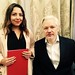 Julian Assange and I in London