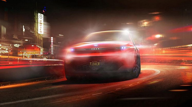 Nova preview do Fisker PEAR 2024, o novo crossover elétrico