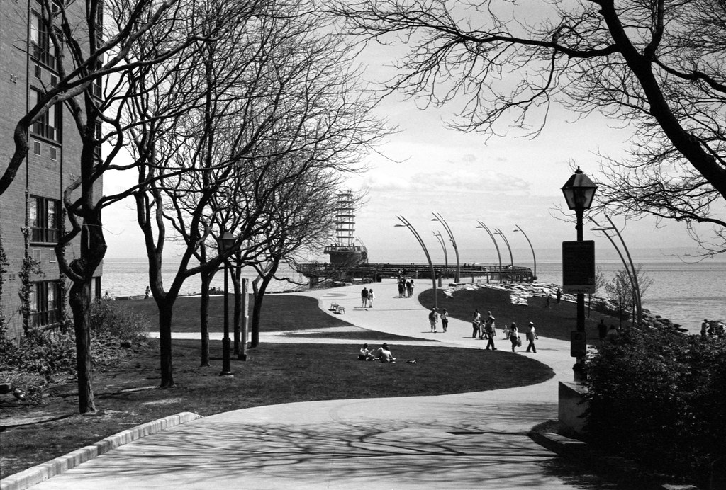 Brant St. Pier in the Distance