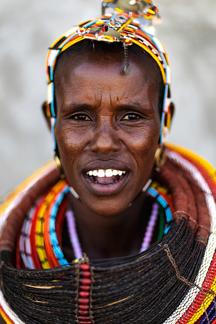 Rendille lady - Kenya