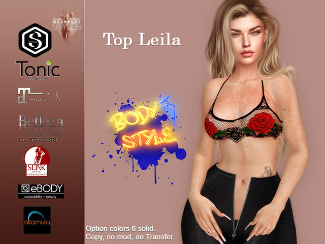 [B&S] Body & Style - Top Leila Fullpack