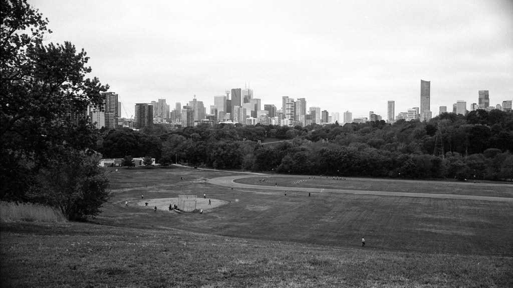 Riverdale Park and Toronto Skyline