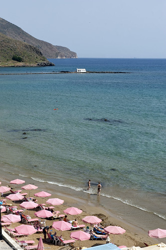 Georgioupolis beach in Chania, Crete