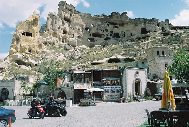 Medieval Byzantine settlement in Çavusin. Cappadocia