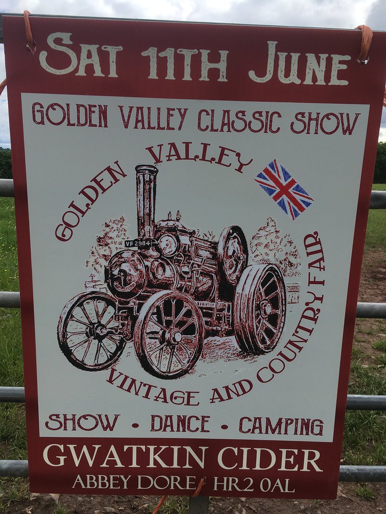 Poster: Golden Valley Vintage & Country Fair - Saturday 11 June 2022 - Gwatkins Cider