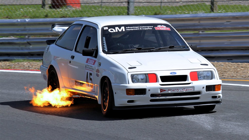 #45 Ford Sierra Cosworth masters Historic Touring Cars Brands Hatch