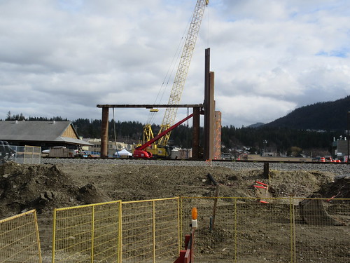ross street underpass project construction salmon arm bc british columbia canada