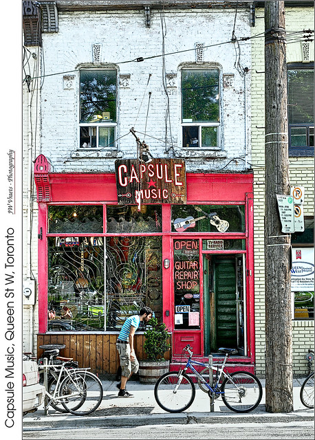 Capsule Music, Queen St W, Toronto