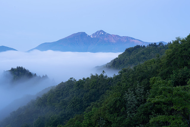 Mt.Bandai and Sea of Clouds